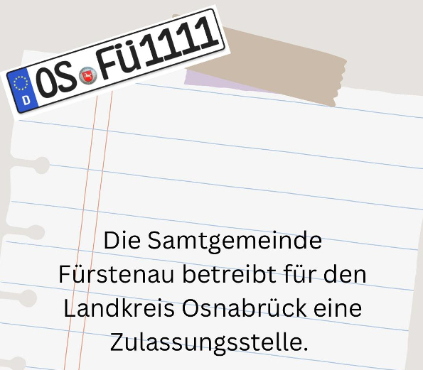 KFZ-Zulassungsstelle vor Ort?